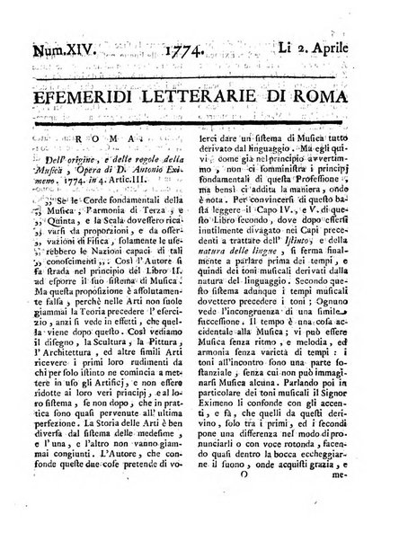 Efemeridi letterarie di Roma