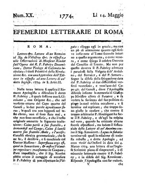 Efemeridi letterarie di Roma