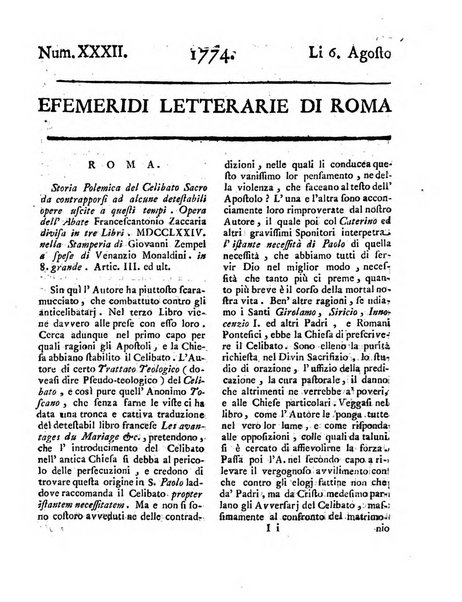 Efemeridi letterarie di Roma