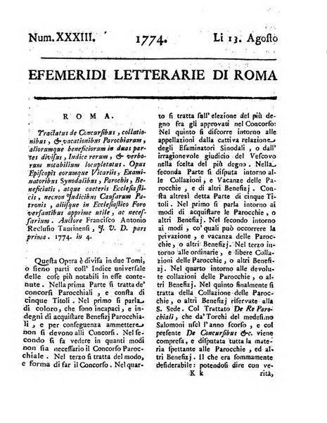 Efemeridi letterarie di Roma