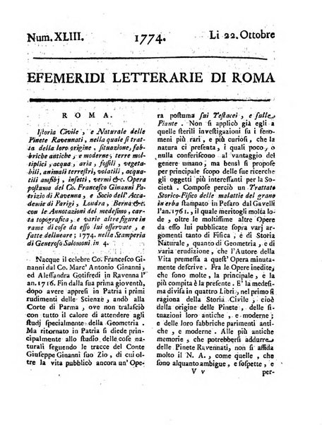 Efemeridi letterarie di Roma