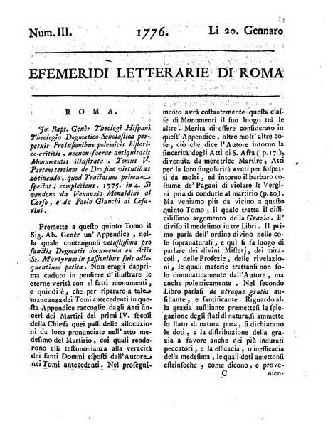 Efemeridi letterarie di Roma