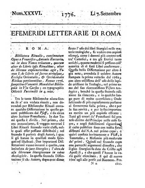 Efemeridi letterarie di Roma