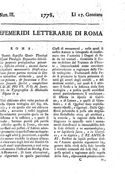 Efemeridi letterarie di Roma