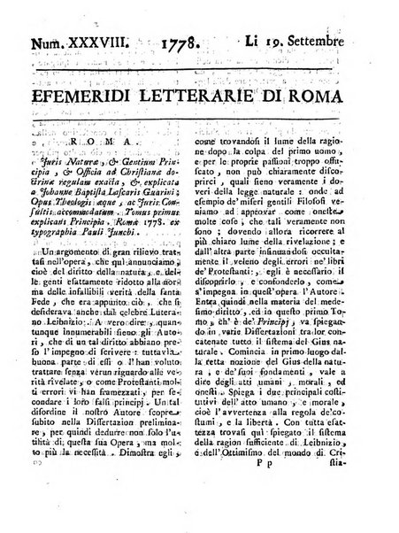 Efemeridi letterarie di Roma