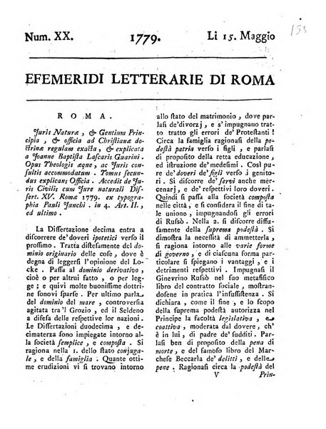 Efemeridi letterarie di Roma