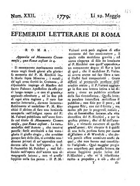 Efemeridi letterarie di Roma