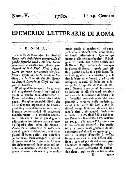 Efemeridi letterarie di Roma