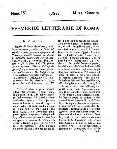 Efemeridi letterarie di Roma