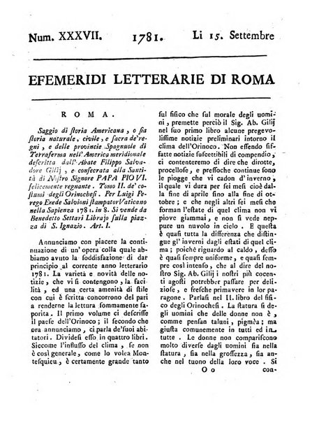 Efemeridi letterarie di Roma