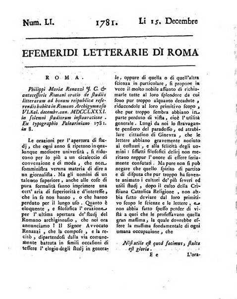 Efemeridi letterarie di Roma