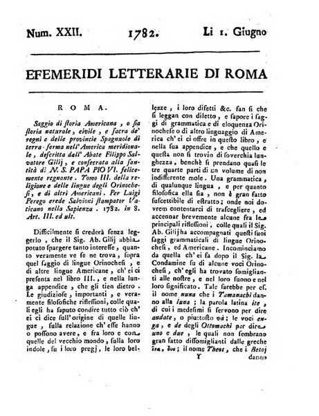 Efemeridi letterarie di Roma