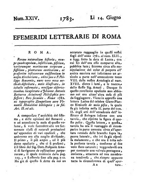 Efemeridi letterarie di Roma