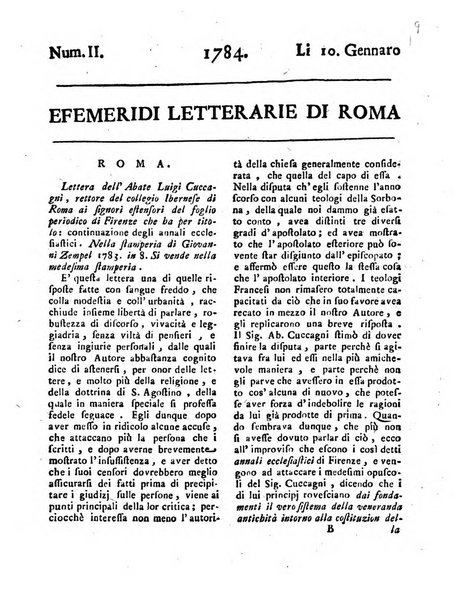 Efemeridi letterarie di Roma