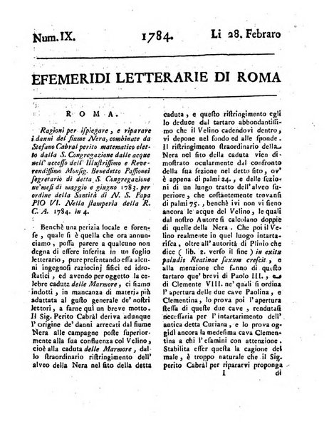 Efemeridi letterarie di Roma