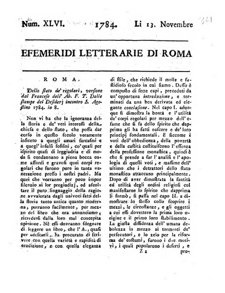 Efemeridi letterarie di Roma