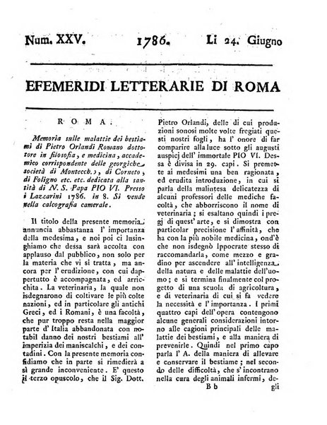 Efemeridi letterarie di Roma