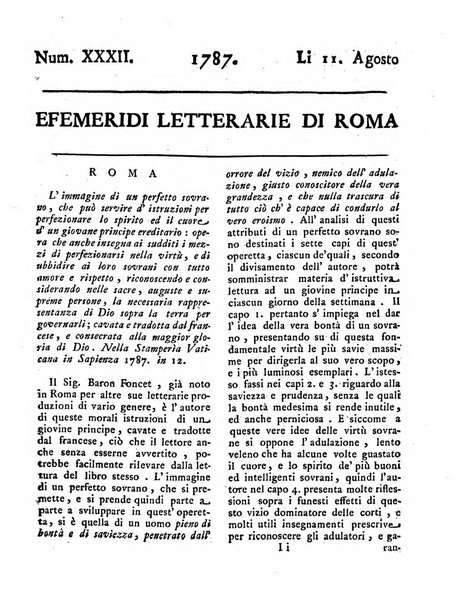 Efemeridi letterarie di Roma