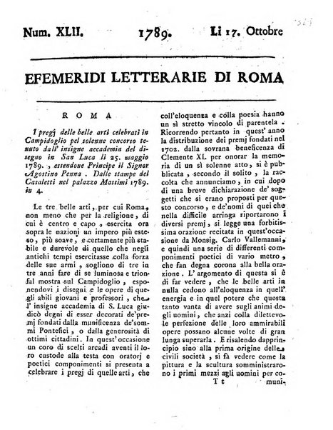 Efemeridi letterarie di Roma