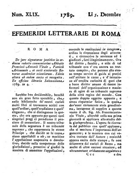 Efemeridi letterarie di Roma