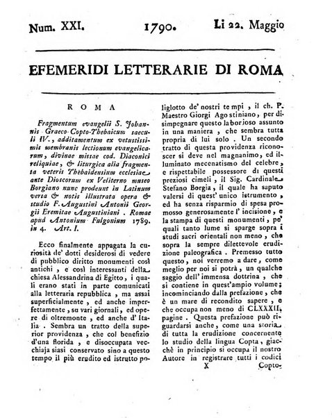 Efemeridi letterarie di Roma