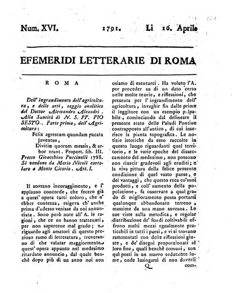 Efemeridi letterarie di Roma