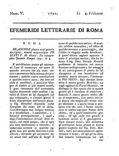 Efemeridi letterarie di Roma