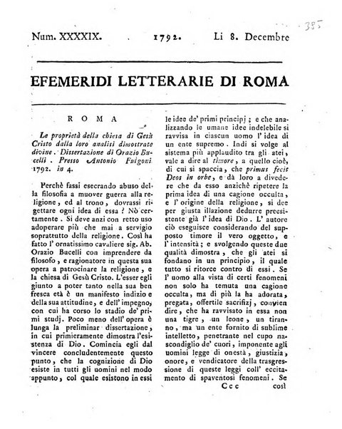 Efemeridi letterarie di Roma