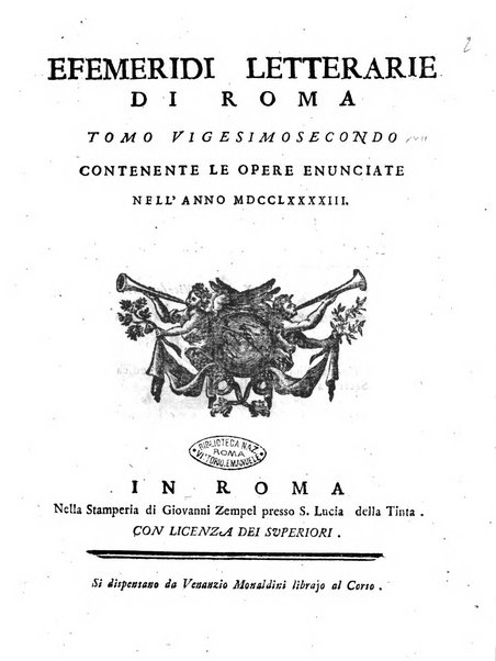 Efemeridi letterarie di Roma