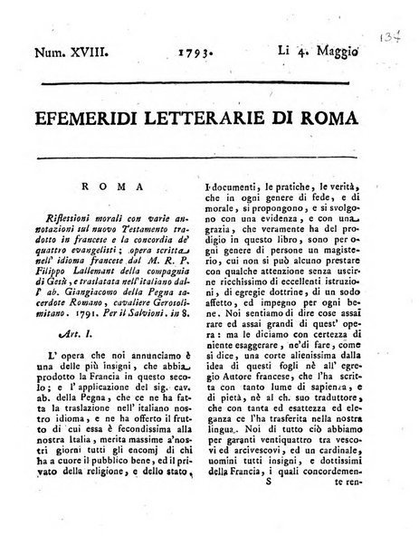 Efemeridi letterarie di Roma