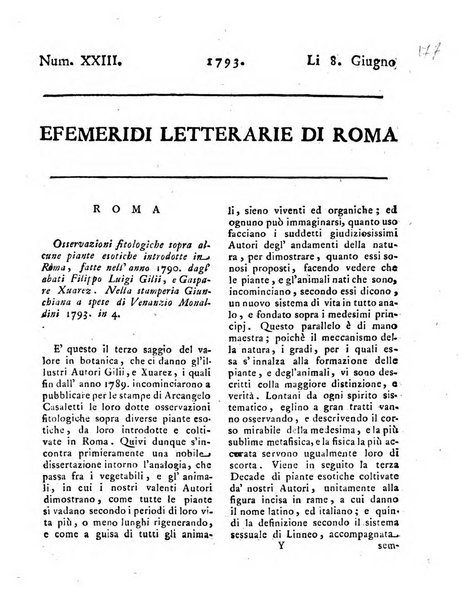 Efemeridi letterarie di Roma