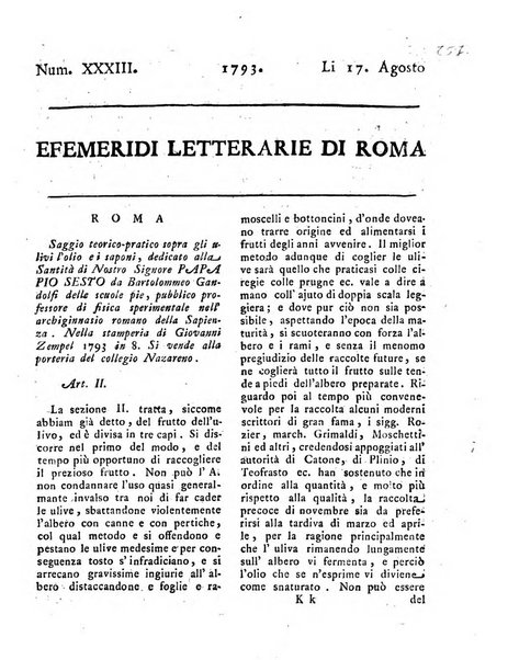 Efemeridi letterarie di Roma