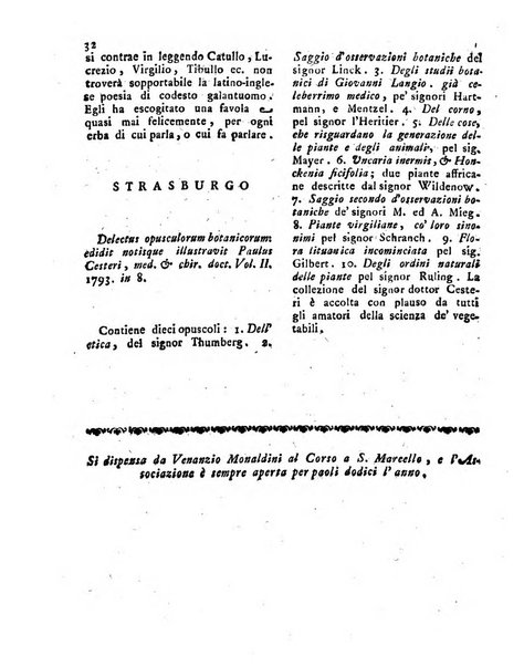 Efemeridi letterarie di Roma