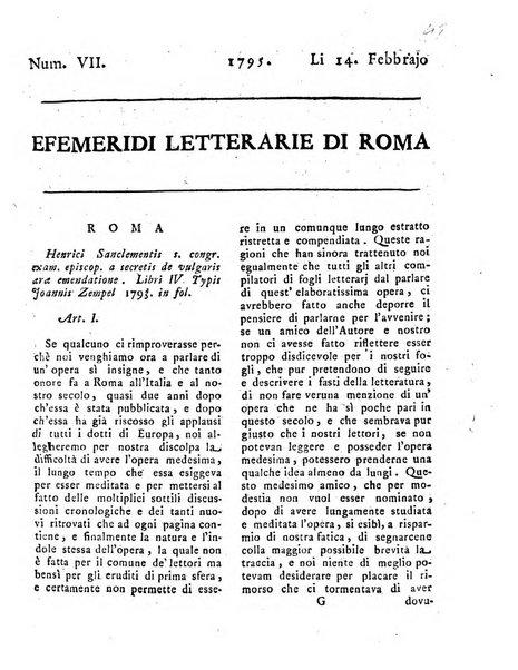 Efemeridi letterarie di Roma