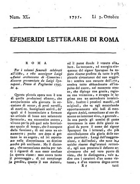 Efemeridi letterarie di Roma