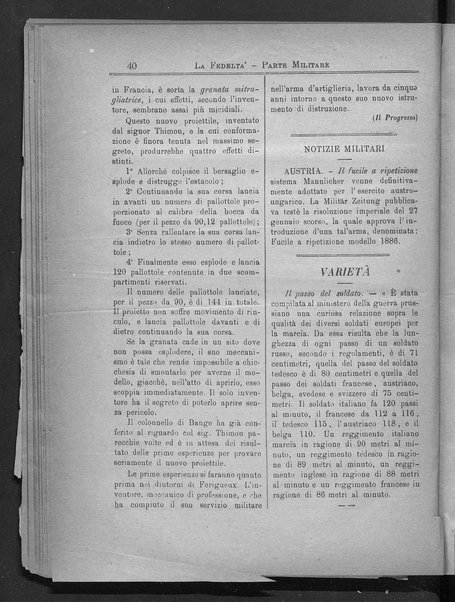 La fedeltà : giornale quindicinale della Società romana dei reduci dalle battaglie in difesa del papato