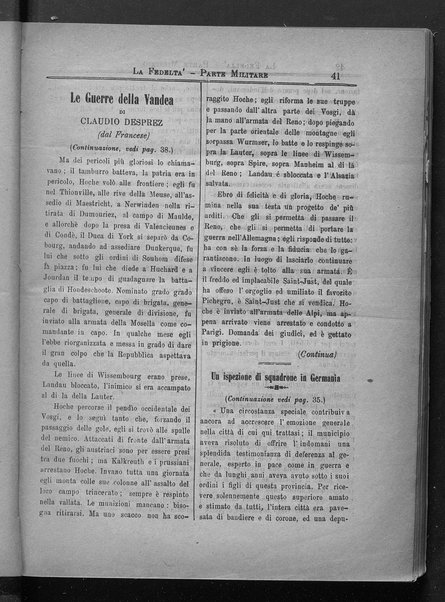 La fedeltà : giornale quindicinale della Società romana dei reduci dalle battaglie in difesa del papato