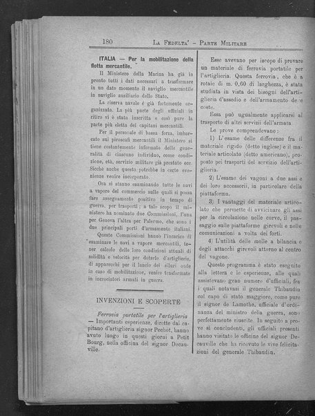 La fedeltà : giornale quindicinale della Società romana dei reduci dalle battaglie in difesa del papato