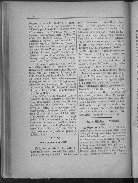 La fedeltà : giornale quindicinale della Società romana dei reduci dalle battaglie in difesa del papato