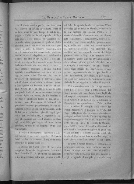 La fedeltà : giornale quindicinale della Società romana dei reduci dalle battaglie in difesa del papato