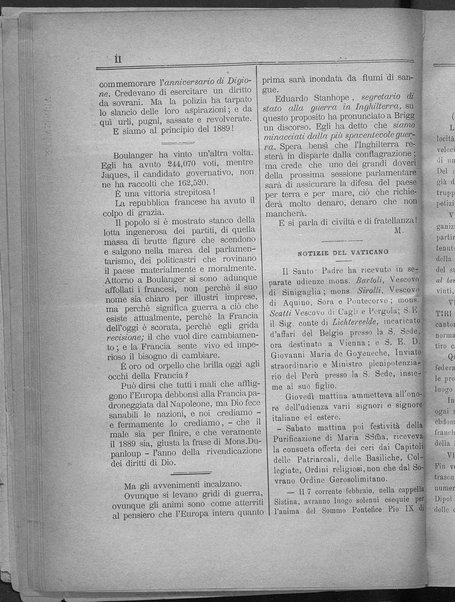 La fedeltà : giornale quindicinale della Società romana dei reduci dalle battaglie in difesa del papato