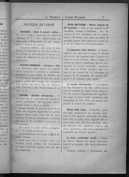 La fedeltà : giornale quindicinale della Società romana dei reduci dalle battaglie in difesa del papato