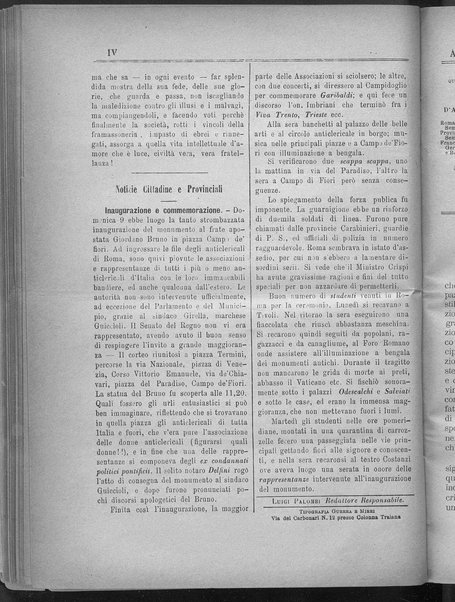 La fedeltà : giornale quindicinale della Società romana dei reduci dalle battaglie in difesa del papato