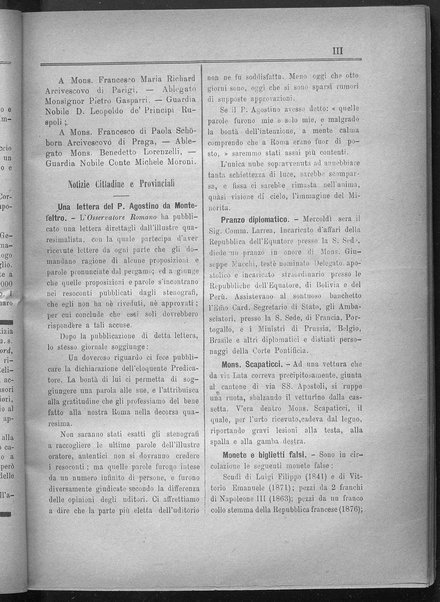 La fedeltà : giornale quindicinale della Società romana dei reduci dalle battaglie in difesa del papato