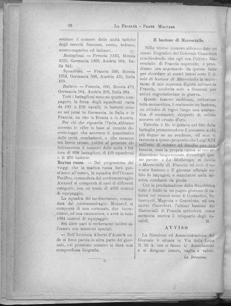 La fedeltà : giornale quindicinale della Società romana dei reduci dalle battaglie in difesa del papato