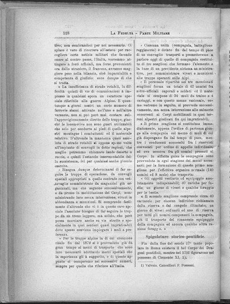 La fedeltà : giornale quindicinale della Società romana dei reduci dalle battaglie in difesa del papato