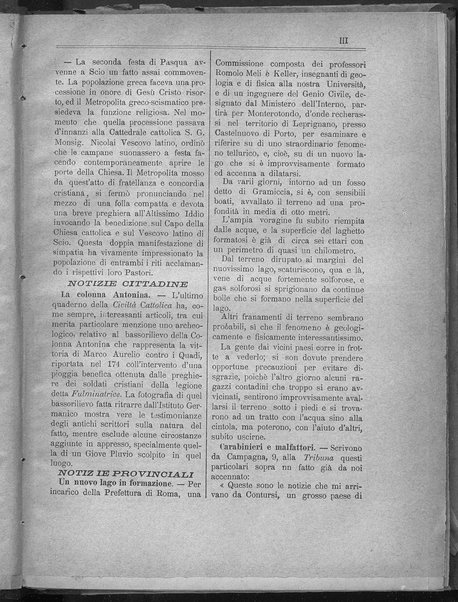 La fedeltà : giornale quindicinale della Società romana dei reduci dalle battaglie in difesa del papato