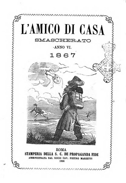 L'amico di casa smascherato almanacco per l'anno ...