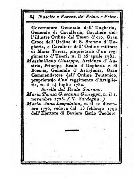 Almanacco di corte