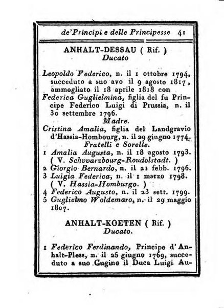 Almanacco di corte